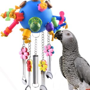 Bird Chew Toy Colorful Acrylic Stick