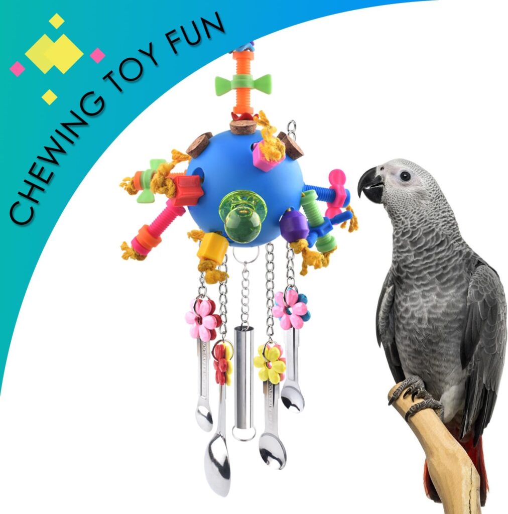 Bird Chew Toy Colorful Acrylic Stick - Image 7