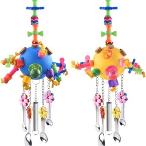Bird Chew Toy Colorful Acrylic Stick - Image 8