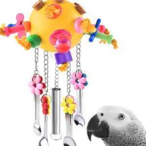 Bird Chew Toy Colorful Acrylic Stick - Image 9
