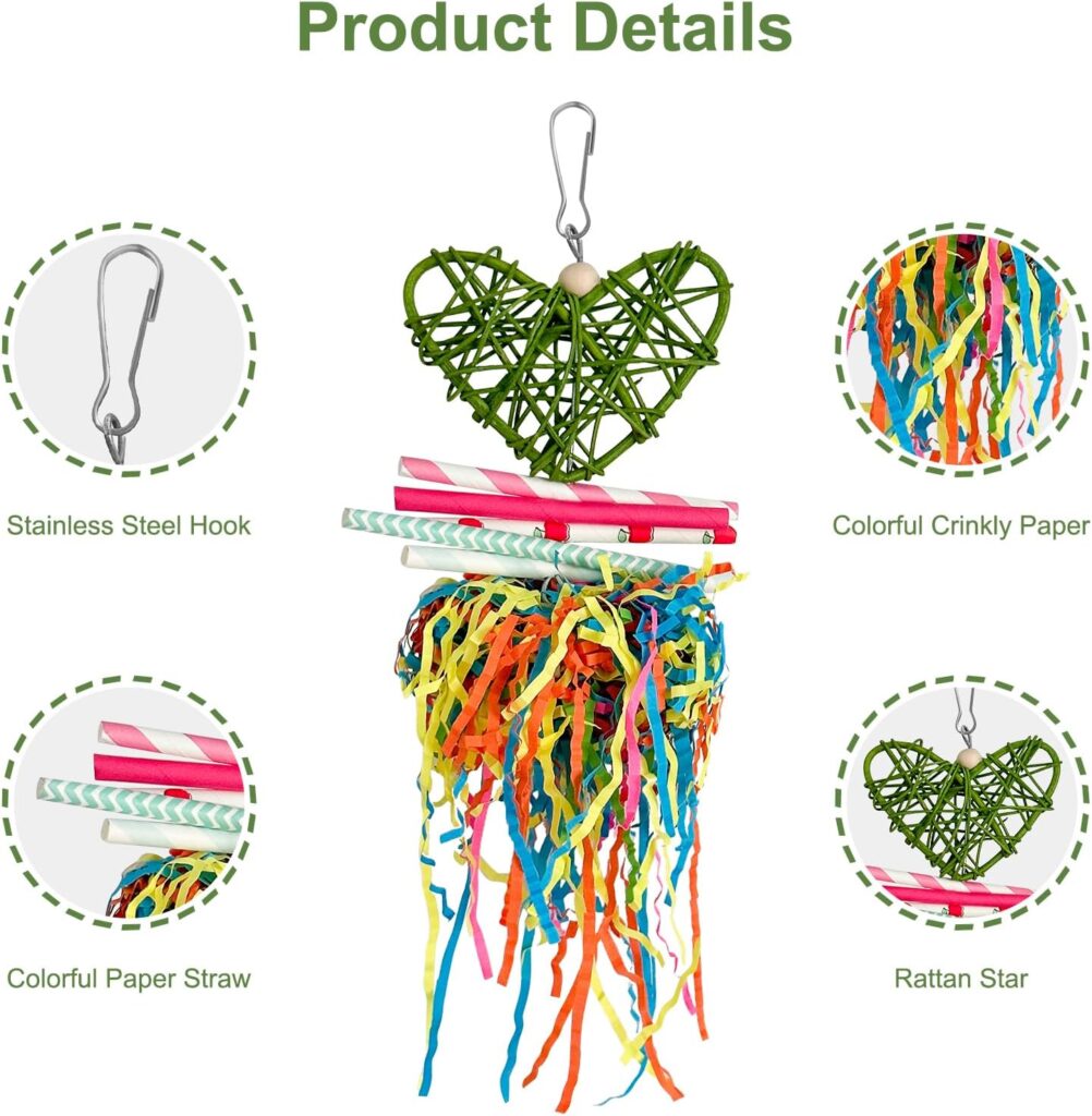 Bird Chew Toys Natural 3 Pieces - Image 4