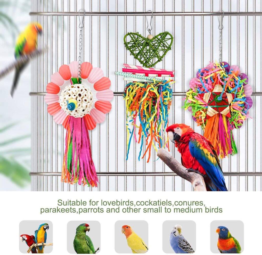 Bird Chew Toys Natural 3 Pieces - Image 6