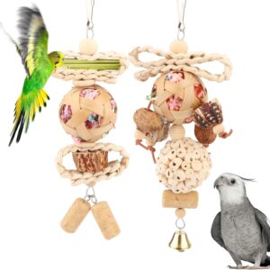 Bird Foraging Toy Natural Chew 3 Pack - Image 9