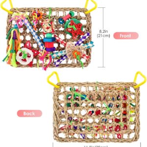 Bird Toy Edible Seagrass Climbing Hammock - Image 2