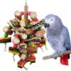 Bird Toy Wooden Blocks Multi-Colored