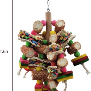 Bird Toy Wooden Blocks Multi-Colored - Image 5