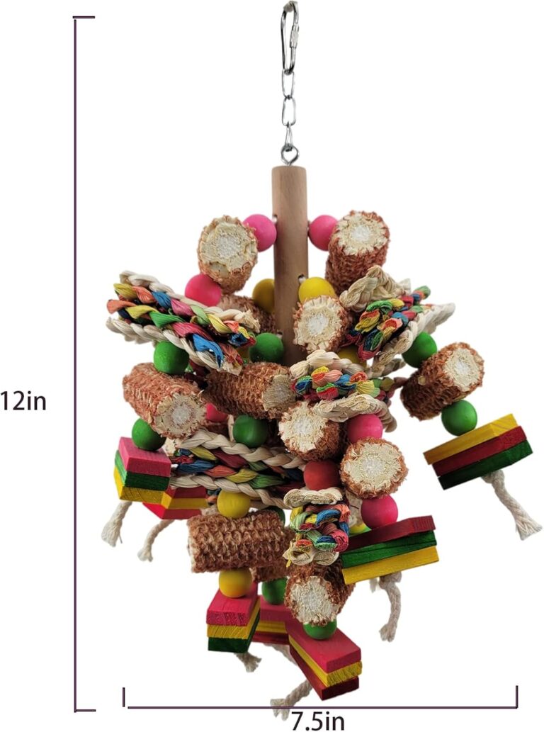Bird Toy Wooden Blocks Multi-Colored - Image 5