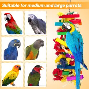 Extra Large Natural Wood Bird Toy - Image 4